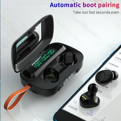 100sets M13 TWS Bluetooth earphones Bluetooth 5.1 Wireless earphone Noise Reduction 9D Stereo Sports Waterproof Headset