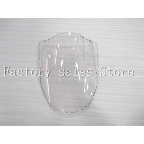 For Kawasaki Ninja ZX6R ZX-6R 636 2000 2001 2002 White Windshield WindScreen Double Bubble zx6r 00 01 02