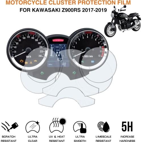 For Kawasaki Z900rs 2018-2019 Motorcycle Modified Meter Protective Film Film Meter Screen Protective Film