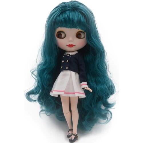 Factory Neo Blyth Doll Customized Matte Face,1/6 BJD Ball Jointed Doll Blyth Dolls for Girl,Reborn Baby Born Toys for Children D