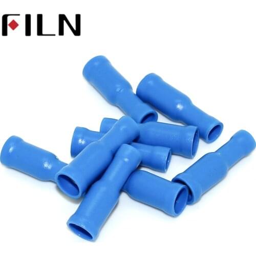 FRD2-195 Bullet Shaped Female Insulating Joint Wire Connector Electrical Crimp Terminal AWG16-14 100PCS/LOT