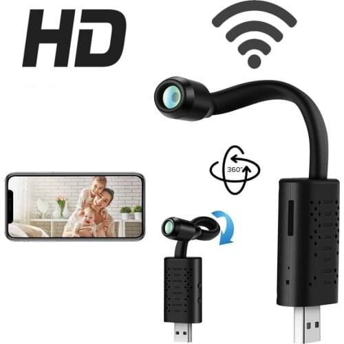 Mini Wifi USB Camcorder 、New U21 HD Smart Camera、 Real-time Surveillance IP Recorder、AI Human Detection Loop Recording