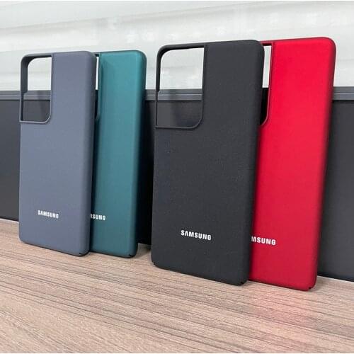 Matte Sandstone Phone Case For Samsung Galaxy S21 S21Ultra S21Plus UltraThin Hard PC Antiskid Simple Back Cover