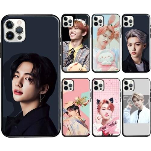 Felix Stray Kids Case For iPhone X XR XS Max 7 8 Plus SE 2020 12 Mini 11 Pro Max Soft Phone Cover Coque