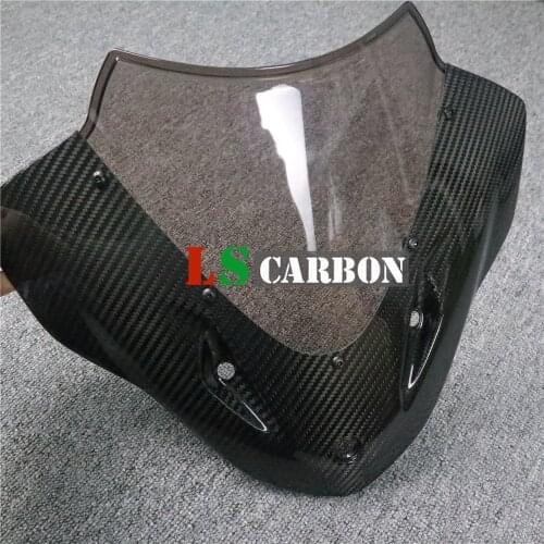 Motorcycle Windscreen Fairing in For BMW S1000R 2014 2015 2016 2017 2018 2014-2018 Full Carbon Fiber