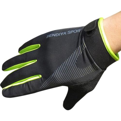 1 Pair Hot Sale Mans Outdoor Fitness Bike Bicycle Gloves Full Finger Touchscreen Gloves Men Women Breathable Summer Gloves