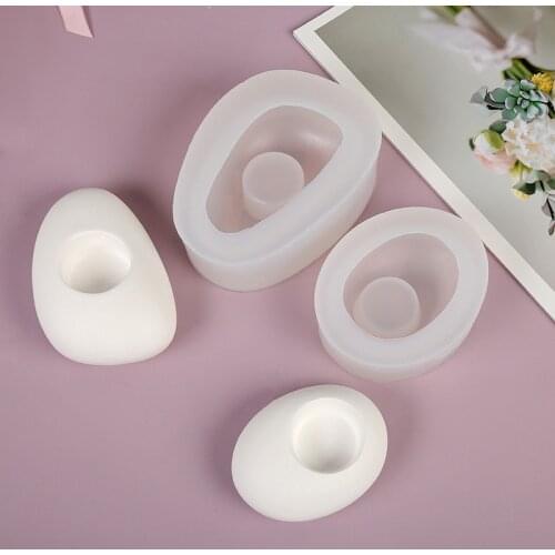 Candle Holder Aromatherapy Gypsum Ornaments Diffused Stone Silicone Molds Pastry and Bakery Accessories Baking Tools