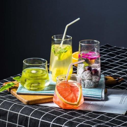 TECHOME Double Wall Glass Cups