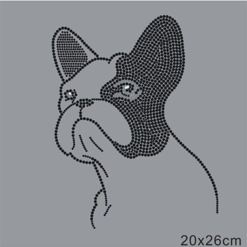 Thermal Transfers Hotfix Rhinestone Motif Rhinestones T-Shirt Sticker 10Pieces Iron Sticker For Clothing Diy Crafts Accessories