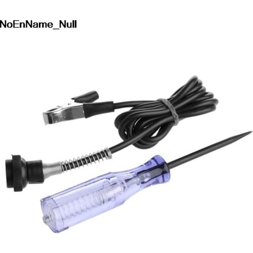 NoEnName_Null Car-Styling Car Voltage Circuit Tester For long 6V-24V DC System Probe Continuity Test Light