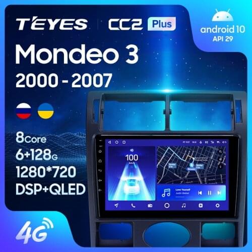 TEYES CC2L CC2 Plus For Ford Mondeo 3 2000 - 2007 Car Radio Multimedia Video Player Navigation GPS Android No 2din 2 din dvd