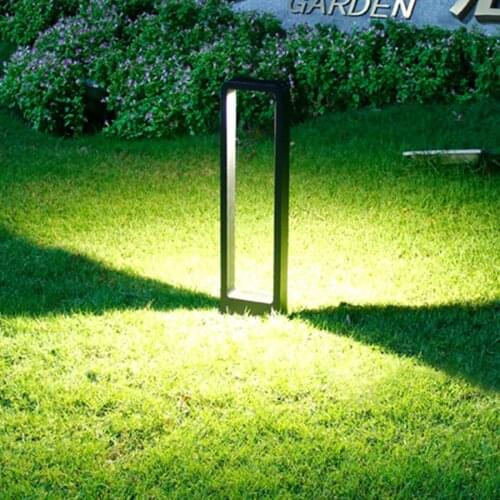 10W Outdoor Garden Lawn Landscape Lamps Waterproof Backyard Post Lawn Light Community Park Pathway Street Lawn Bollards Lamp
