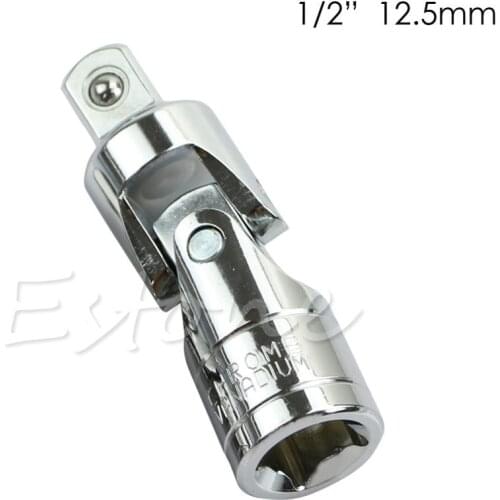 Universal Joint Set Ratchet Angle Extension Bar Socket Adapter 1/4\" 3/8\" 1/2\" T8WE