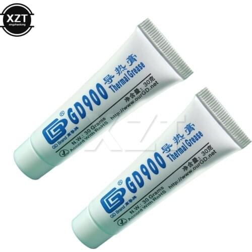 1PC High Performance Gray GD900 Thermal Conductive Grease Paste Silicone Plaster Heat Sink Compound Grams For CPU ST30