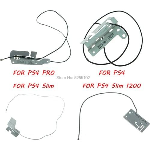 2pcs For PS4 slim Pro for ps4 slim 1200 Wifi Bluetooth-compatible Antenna Module Connector Cable Parts for Sony Playstation 4
