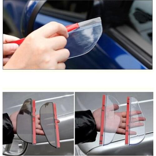 2 x Car Accessories Rearview Mirror Rain Eyebrow Shield visor HOT