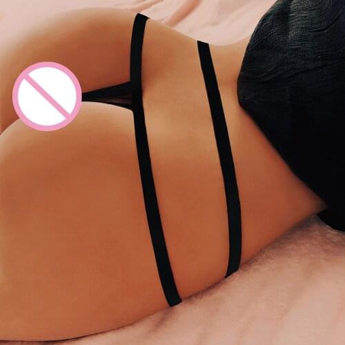 Dropshipping Bandage Lace Panties Women Lingerie Perspective Hollow Out Thong Garter Sexy нижнее белье женское Women Underwear