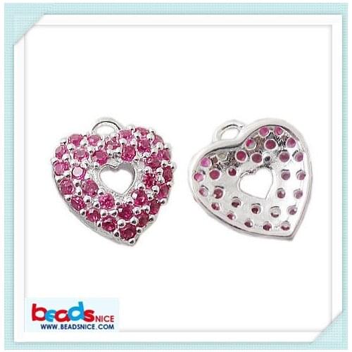Beadsnice ID24307 gift for valentines day 925 silver zircon pendants