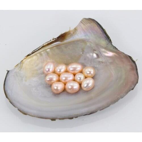 6-7m AAA Grade quality Natural Lavend rice oval irregular Natural freshwater Pearl Loose Beads DIY for Jewelry bracelet LO013