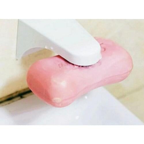 1PCS Magnetic Soap Holder Dispenser Kitchen Bathroom Shower Adhesive Wall Attachment Soap Storage Dishes Bathroom Accessories