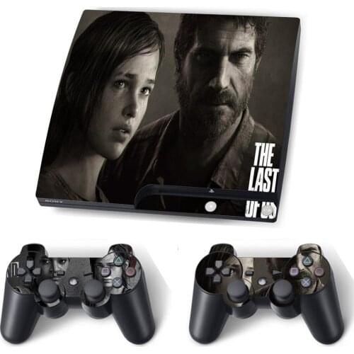 The Last of Us Skin Sticker Decal for PS3 Slim PlayStation 3 Console and Controllers For PS3 Slim Skins Sticker Vinyl