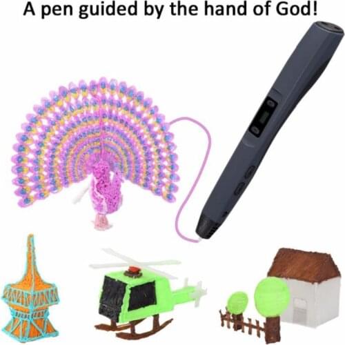New Arrival Magic 3D Pen Drawing Printing With 1.75mm ABS/PLA Filaments regalos originales Scribble For Kids Birthday Present