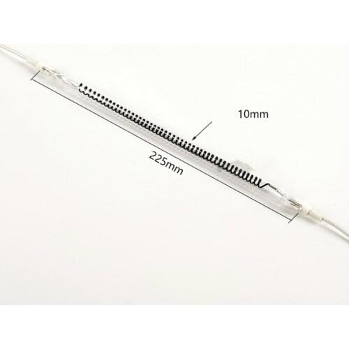 One pcs 400w infrared heating tube electric heating tube carbon fiber tube 225mm for carbon infrared heating lamp