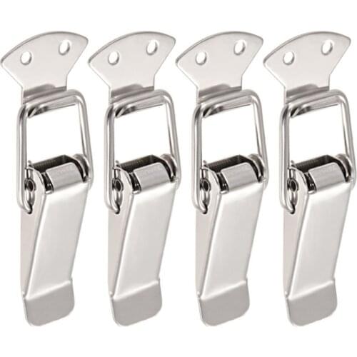 Toggle Latch Large Size Stainless Steel Spring Loaded Toolbox Latch Box Lock - Pack of 4