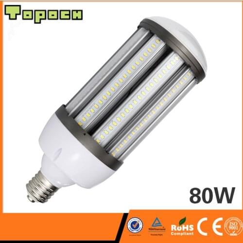 Tokili LED Bulb Corn Light 80W 100W 120W 120LM/W UL CE Listed 250W-400W MHL/HPS Replacement Mogul Base IP64 Large Area Lighting