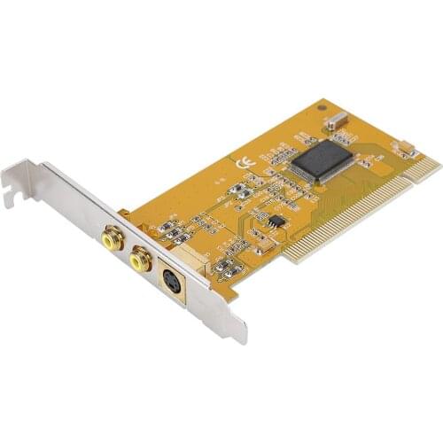 2 AV Port PCI 1394 878A Capture Card Data Acquisition Card Surveillance Video HD Capture Card Display Resolution Up To 640*480