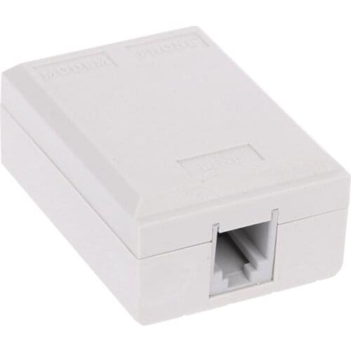 2021 New Telephone RJ11 Line ADSL Modem Micro Filter Splitter