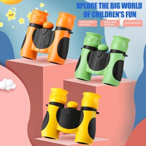 Kids Binoculars 8x21 High-Resolution Binoculars for Boys and Girls Childrens Outdoor Viewing Essentials Five Colors Optional