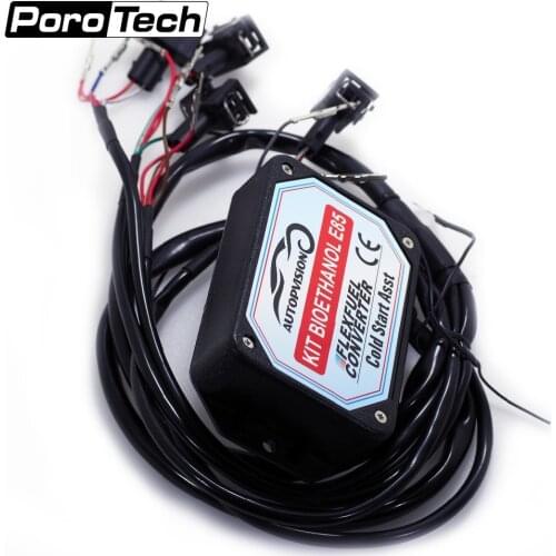 Flex Fuel Conversion Kits Conveter E-85 4/6/8CYL Work with Original Fuel Injection System for Ethanol Car EV1,EV6,Delphi,Honda