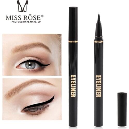 MISS ROSE black eyeliner pen structure eyeliner eye makeup makeup