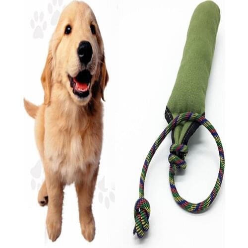 Pet Training Stick Tracking Stick Biting Stick Chewing Toy Dog Training Interactive Pet Supplies Oxford Cloth Qianyi