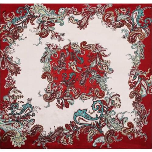 Summer Silk Scarf Large Hijab Foulard Lady Bandana Print Hair Band Female Women Head Wraps and Shawl Neckerchief New 2021