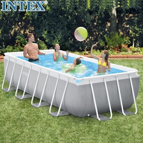 Rectangular bracket paddling pool family pipe rack swimming pool to send filter pump escalator INTEX26788