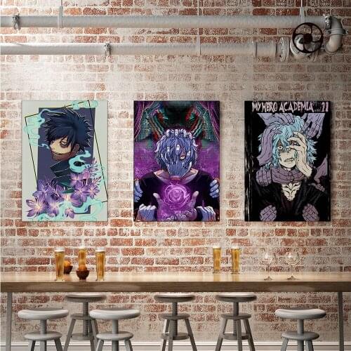 Anime My Hero Academia Poster Home Wall Boy Room Living Decorative Painting Midoriya Izuku Canvas Poster
