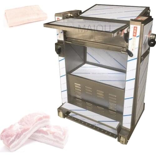 Hotel Restaurant Food Safety Grade Stainless Steel Skin Peeling Machine For Pork