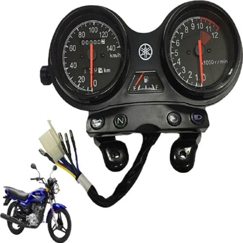 E0181 Motorcycle Speedo Tachometer Fit for YAMAHA JYM125-3 YB125Z/S/E Speedometer Meter Gauge JS125-6