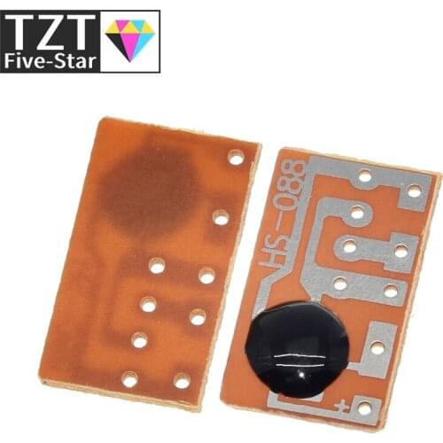 TZT 10PCS HS-088 Dingdong Tone Doorbell Music Voice Module Board IC Sound Chip For DIY/Toy