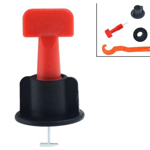 50PCS Level Wedges Tile Spacers For Flooring Wall Tile Spacer Carrelage Tile Leveling System Leveler Locator Spacers Plier