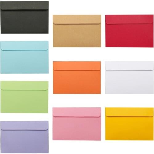 50pcs Vintage Large Envelopes Postcard Letter Stationery Paper Greeting Card Envelope School Office Supplies