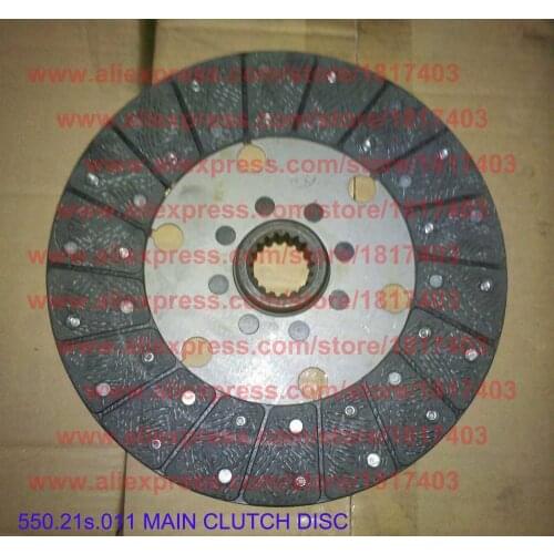 550.21s.011 MAIN CLUTCH DISC for the three-finger type dual-stage clutch of JINMA/JM 50-65HP tractors