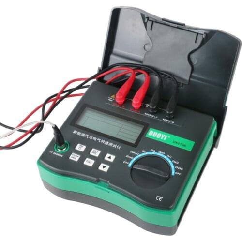 DY4106 New Energy Vehicle Electrical Continuity Tester DC Micro-ohm Resistance Meter Milliohm Meter