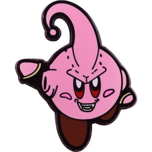 HOSENG Pink Cartoon Cute Game Anime Brooch Fashion Alloy Lapel Backpack Enamel Jewelry Pin Birthday Gift Badge HS_498