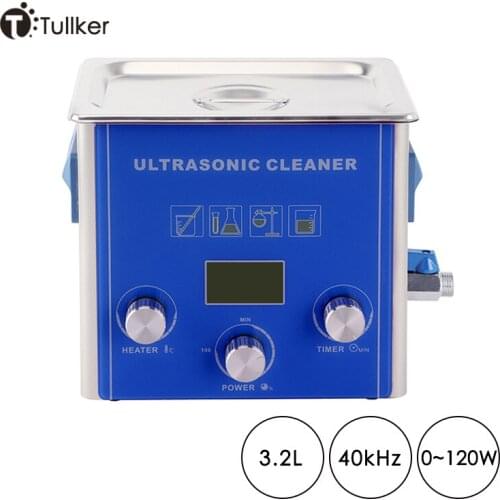 Power Set Quiet LCD Screen Mechanical Parts Mould Dirty Cleaning 3L Ultrasonic Cleaner