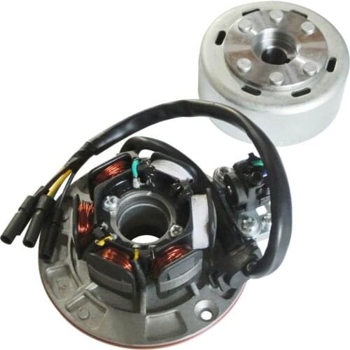Magneto Stator And Flywheel Set For YX 150cc 160cc PIT PRO Trail Dirt Bike