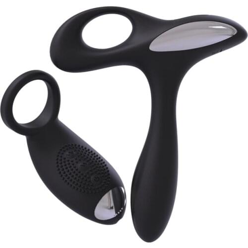 Remote Control Prostate Massage For Men Butt Plug Clitoris Anal Plug Add Male Penis Ring Sleeve Powerful Waterproof Cock Ring
