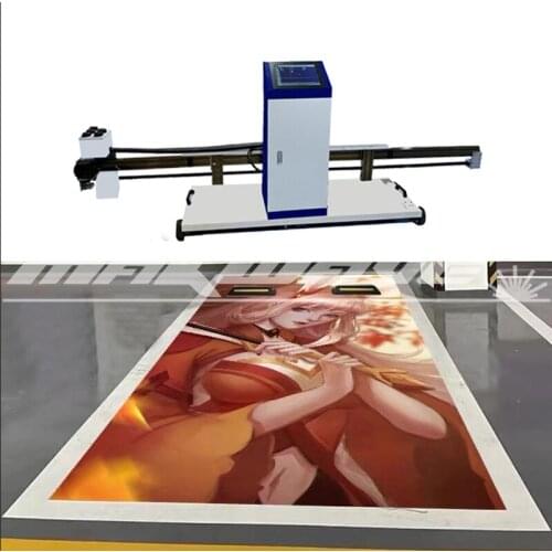 Single Double Head Wall Printer Direct To Floor Printer Floor Printing Machine Floor Inkjet Printer Horizental Floor Printer